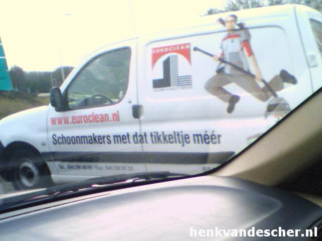 Schoonmakers met dat tikkeltje meer