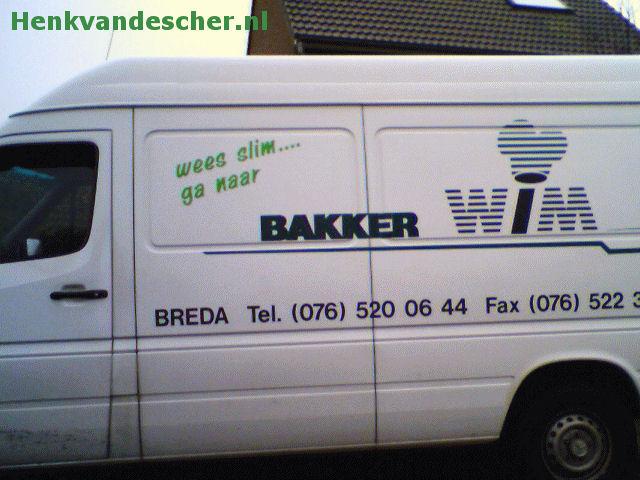 Wees slim.... ga naar Bakker Wim