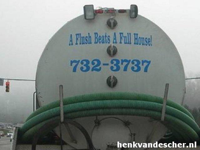 Onbekend :: A Flush Beats A Full House