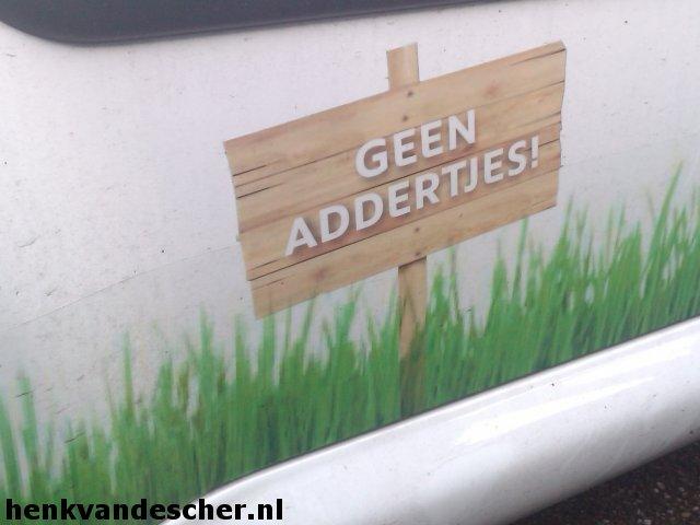 Onbekend :: Geen Addertjes