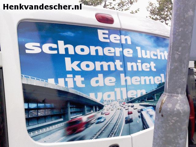 Onbekend :: Een schonere lucht komt niet uit de hemel vallen