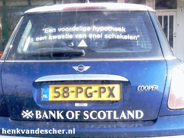 Bank of Scotland :: Een voordelige hypotheek is een kwestie van snel schakelen