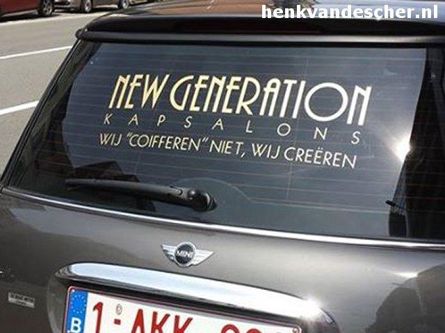 New generation :: Wij coifferen niet wij creeren
