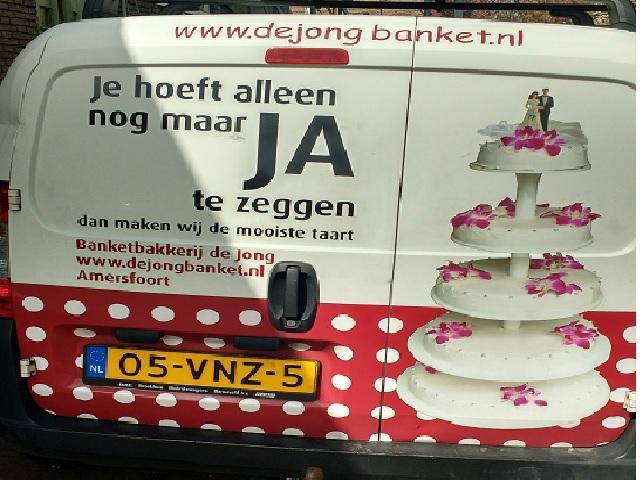 De Jong Banket :: Je hoeft alleen maar Ja te zeggen