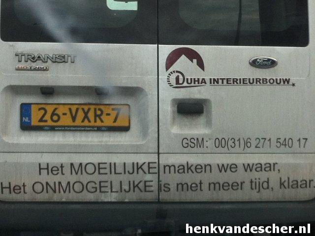 Luha interieursbouw :: Het MOEILIJKE maken we waar
