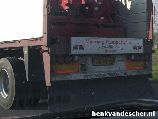 Maurang Transporten :: Steengoed op weg