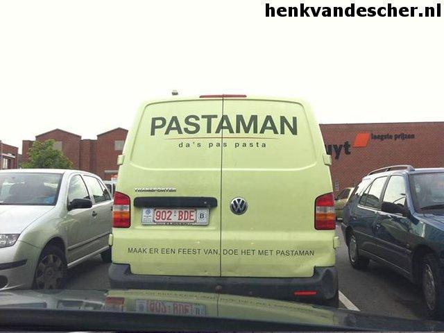 Pastaman :: Maak er een feest van, doe het met de pastaman