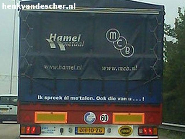 Hamel Metaal :: Ik spreek al