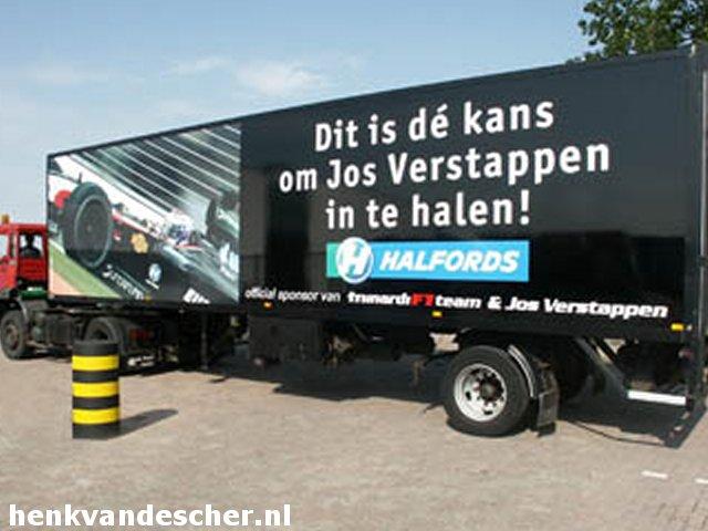 Halfords :: Uw kans om Jos Verstappen in te halen