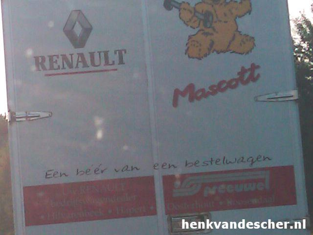 Renault Mascott :: Een béér van een bestelwagen