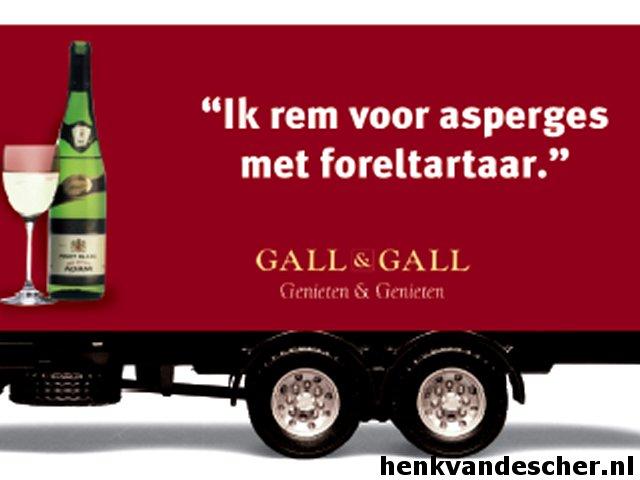 Gall en Gall :: Wij remmen voor Asperges