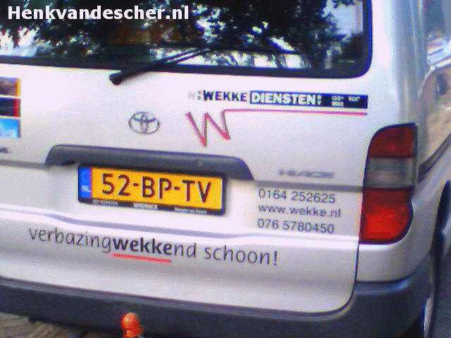 vd Wekke :: Verbazingwekkend schoon
