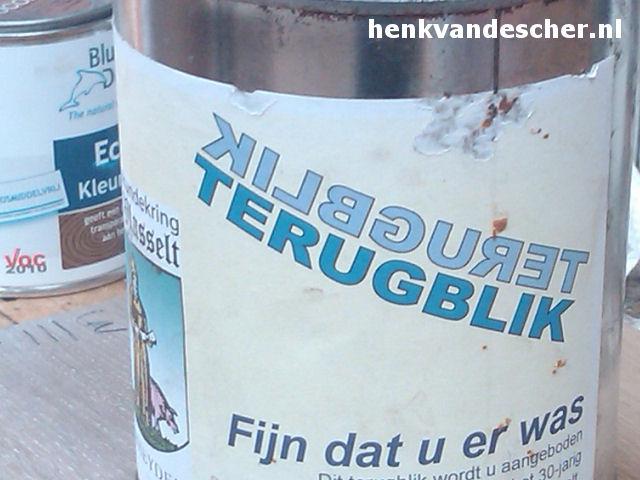 Onbekend :: Terugblik, bij dat u er was