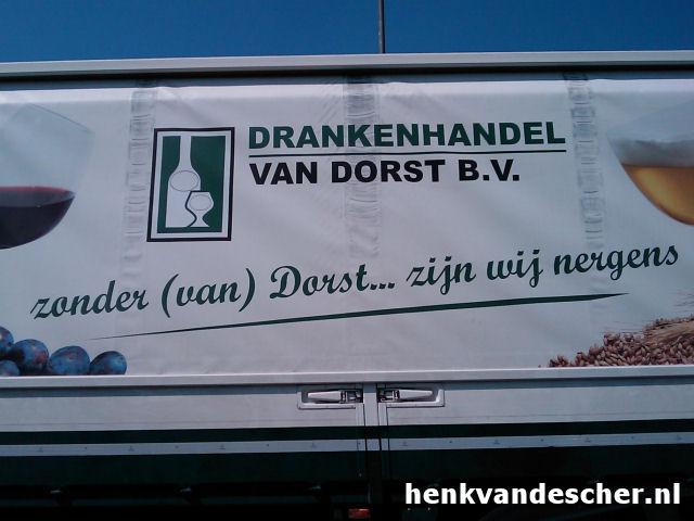 Drankenhandel Van Dorst :: Zonder (van) Dorst... zijn wij nergens