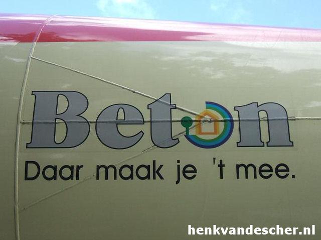 Beton :: Beton. Daar maak je het mee.