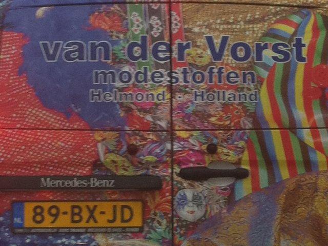 V.d. Vorst modestoffen :: Geen - bonte bus