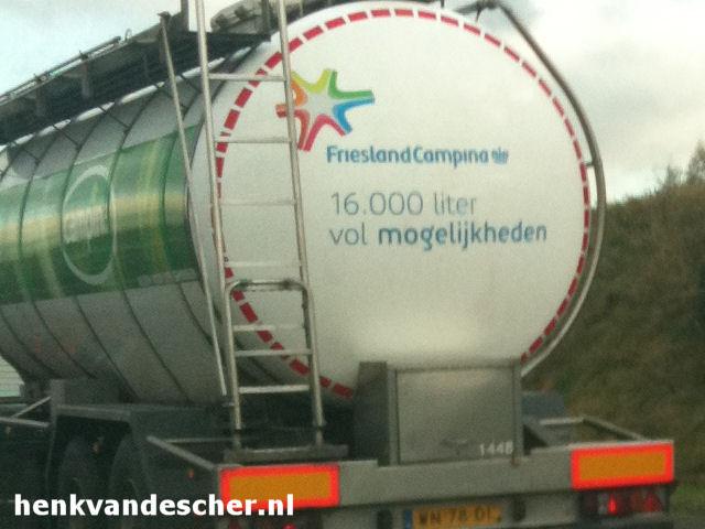 Friesland Campina :: 16000 liter vol mogelijkheden