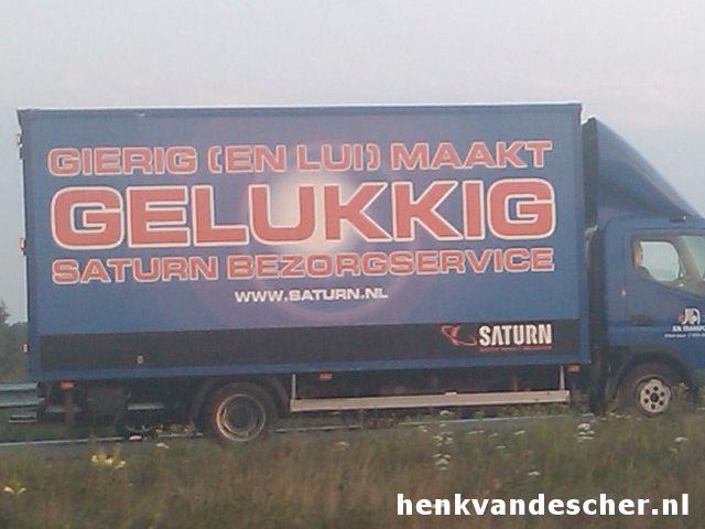 Saturn :: Gierig (en lui) maakt gelukkig