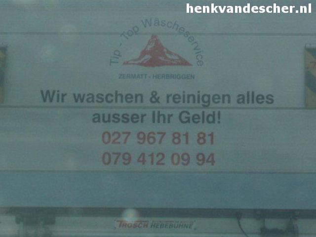 Tip-Top Wascheservice :: Wir wasschen alles ausser ihr Geld!
