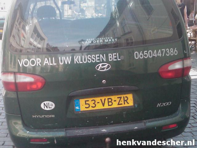 Onbekend :: Voor all uw klussen