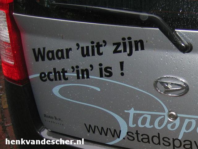Stadspaviljoen :: Waar 'uit' zijn echt 'in' is