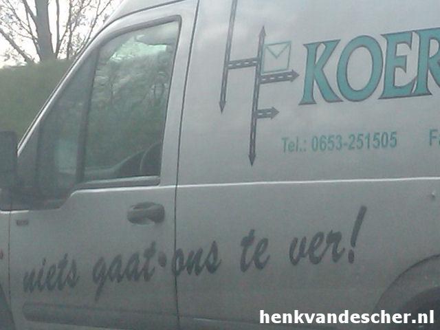 HF Koeriers :: Niets gaat ons te ver