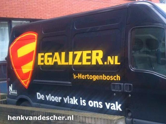 Egalizer :: De vloer vlak is ons vak