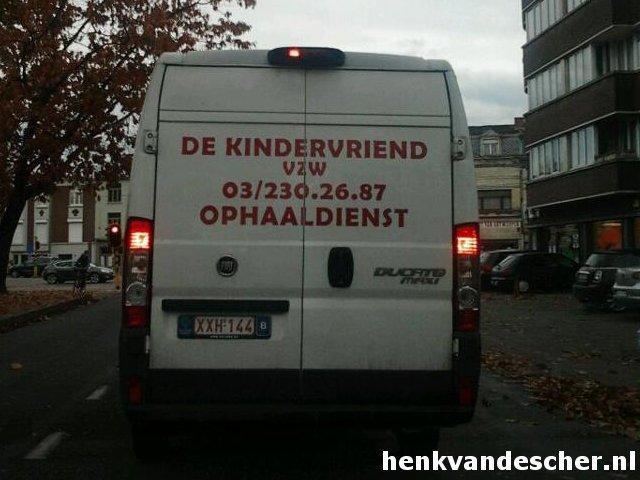 De Kindervriend :: De Kindervriend Ophaaldienst