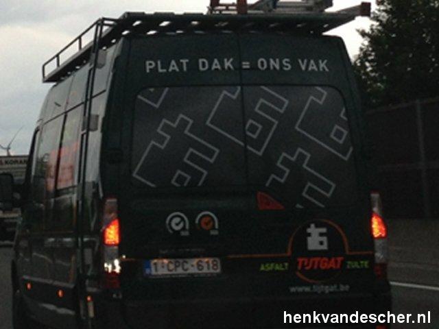 Tijtgat :: Plat dak = Ons vak