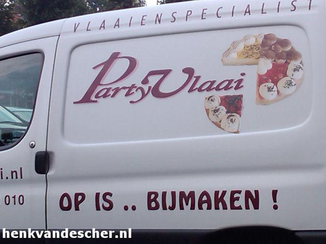 Partyvlaai :: Op is....... bijmaken