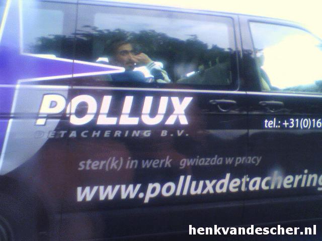 Pollux detachering :: Ster(k) in werk (ster als logo)