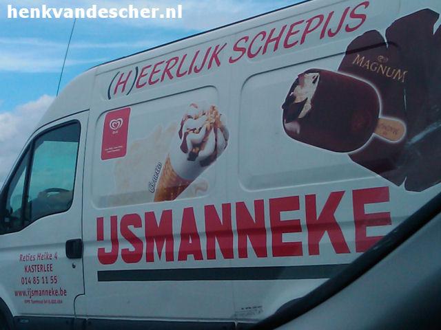 Het Ijsmanneke :: (H)eerlijk schepijs