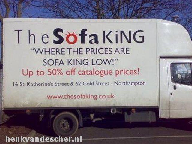 The Sofa King :: Where prices are sofaking low!