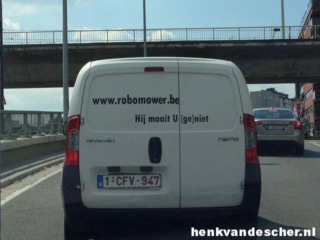 Robomower :: Hij maait u (ge)niet