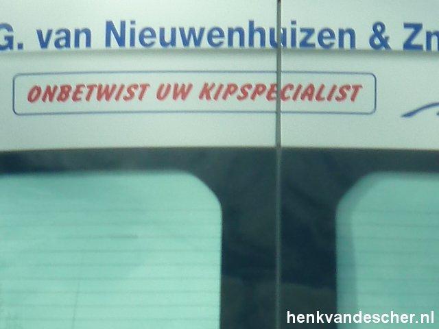 Van den Nieuwenhuizen :: Onbetwist Uw Kipspecialist