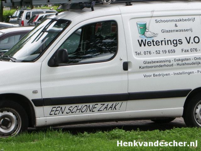 Weterings VOF :: Een schone zaak