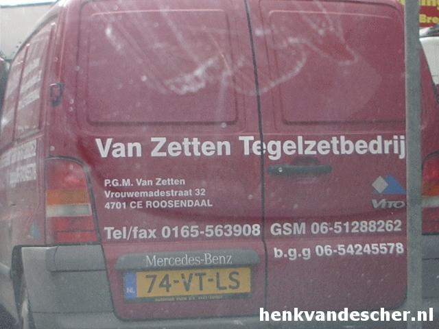 P.G.M. van Zetten :: Van Zetten - Tegelzetten