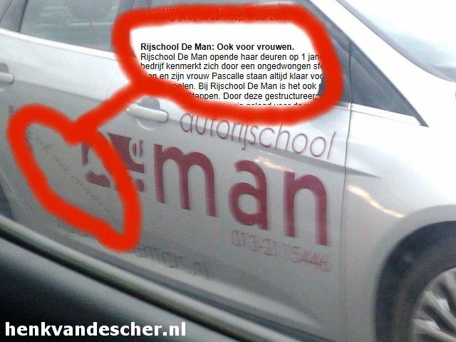 Autorijschool de Man :: Rijschool de Man. ook voor vrouwen