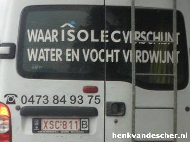 Isolec :: Waar Isolec verschijnt water en vocht verdwijnt