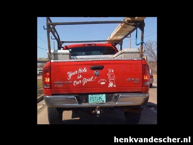 Onbekend :: Your Hole is Our Goal