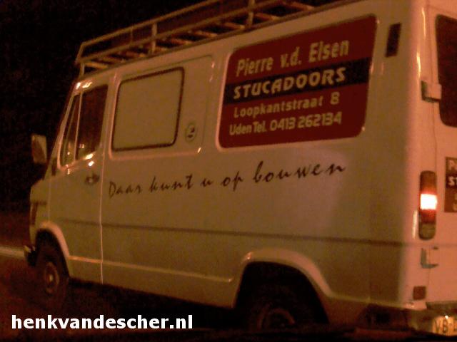 Pierre van de Elsen :: Daar kunt u op bouwen