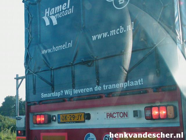 Hamel Metaal :: Smartlap? Wij leveren de tranenplaat!