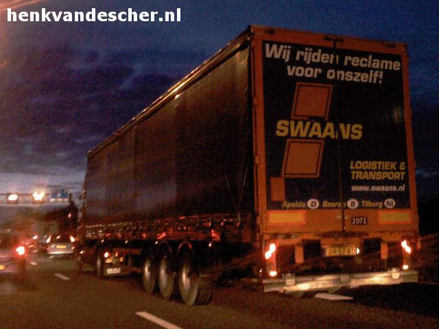 Swaans :: Wij rijden reclame voor onszelf!