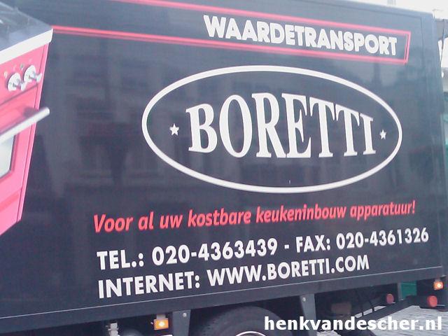 Boretti :: Waardetransport