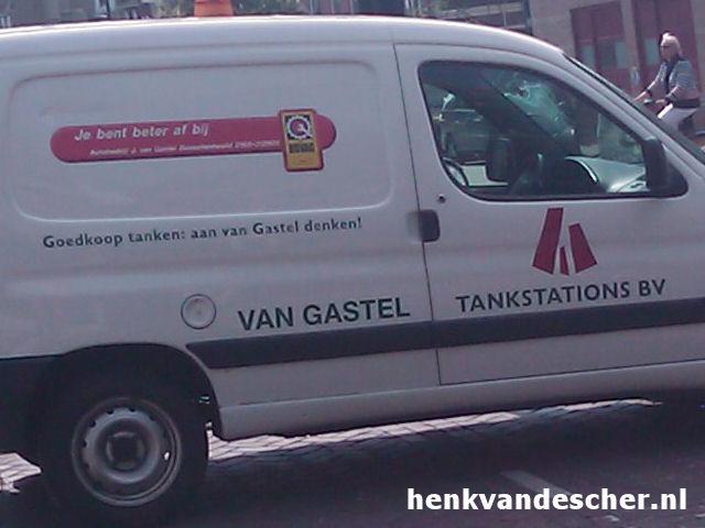 Van Gastel :: Goedkoop tanken: aan van Gastel denken