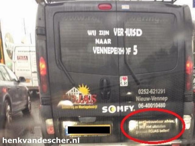 Rojas :: Niet uitstellen Bellen